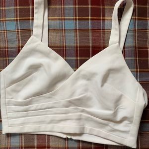 Aritzia White Tank
